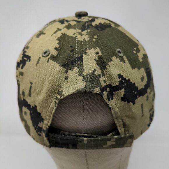 KC Men's American Sniper Camo Hat Green OSFA Embroidered Logo - Picture 7 of 11